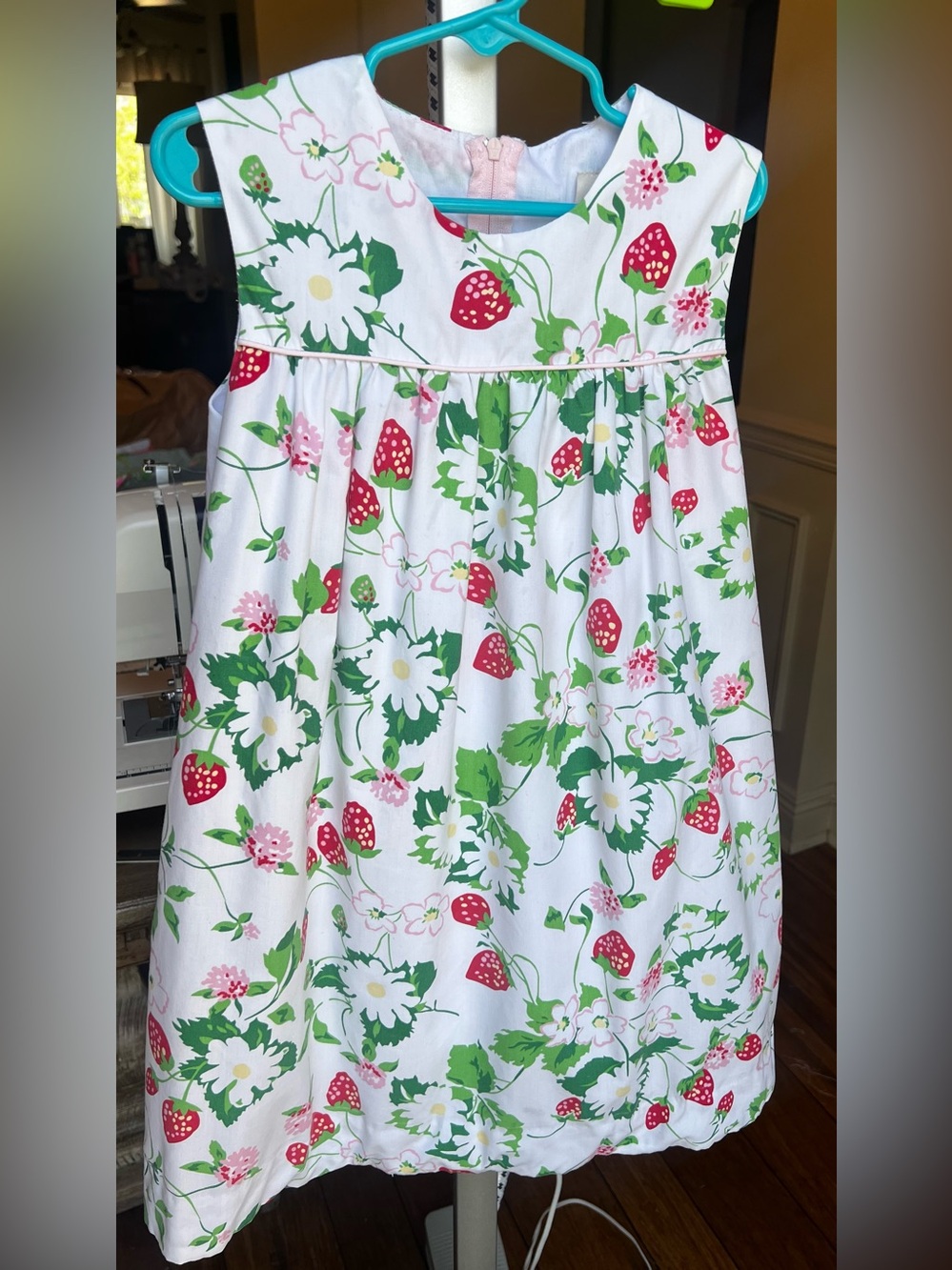 The Beaufort Bonnet Co Greenwich Garden Strawberry dress size 6 EUC